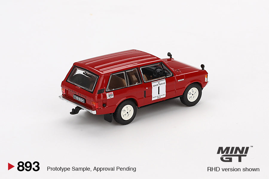 Mini GT 1/64 - Range Rover 1971 International Hillrally Winner