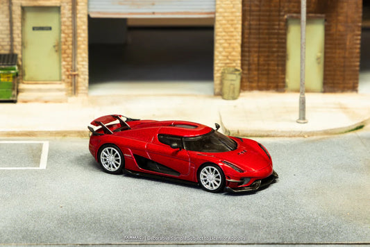 Tarmac Works 1/64 - Koenigsegg Regera Red Metallic - GLOBAL64