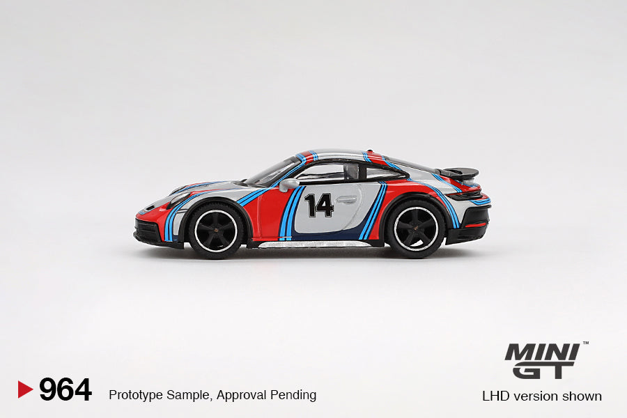 Mini GT 1/64 - Porsche 911 Dakar Ice Grey Metallic "Rally 1978"