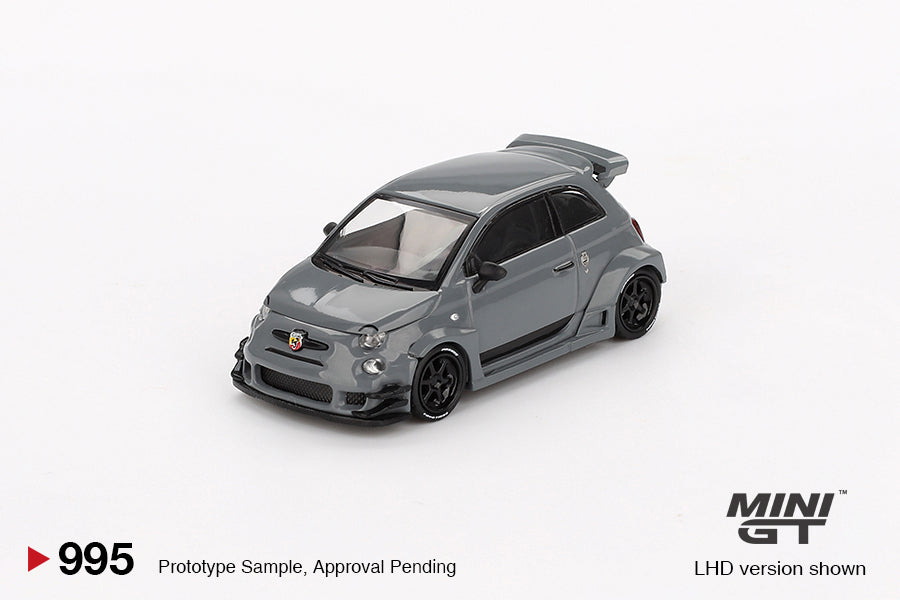 Mini GT 1/64 - Abarth 595 LB-WORKS x Abas Works Grey