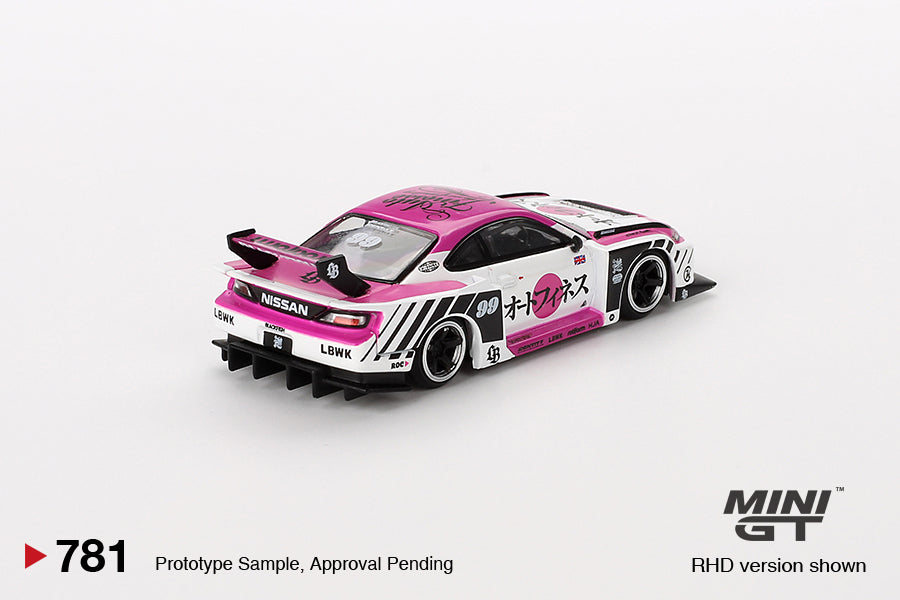 Mini GT 1/64 - Nissan LB-Super Silhouette S15 SILVIA Auto Finesse SEMA 2023