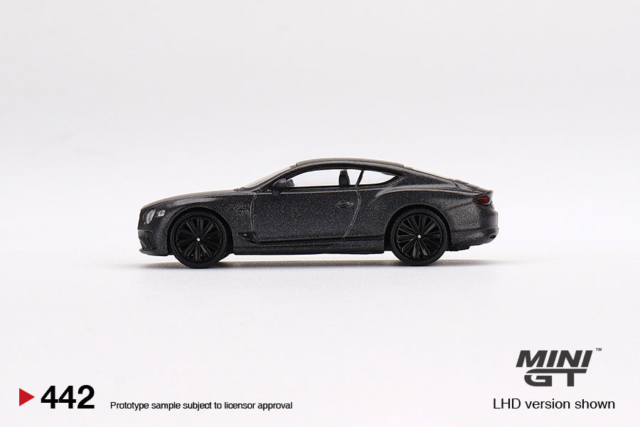 Mini GT 1/64 - Bentley Continental GT Speed Anthracite Satin