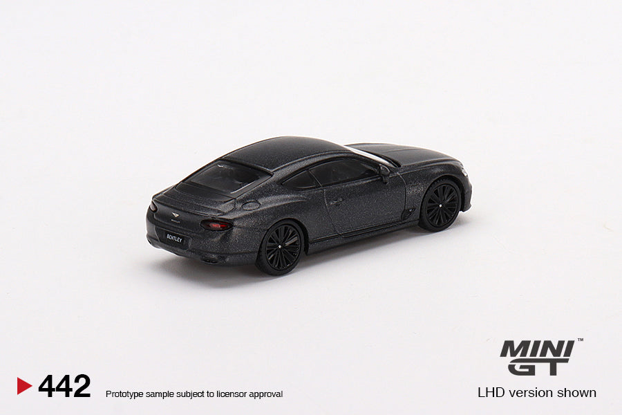 Mini GT 1/64 - Bentley Continental GT Speed Anthracite Satin