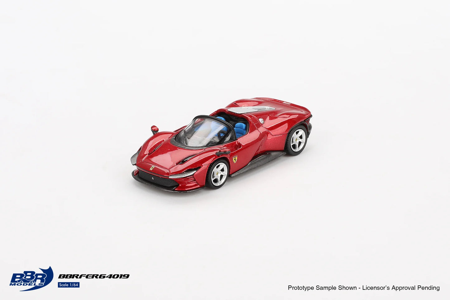 BBR Models 1/64 - Ferrari Daytona SP3 Rosso Imola