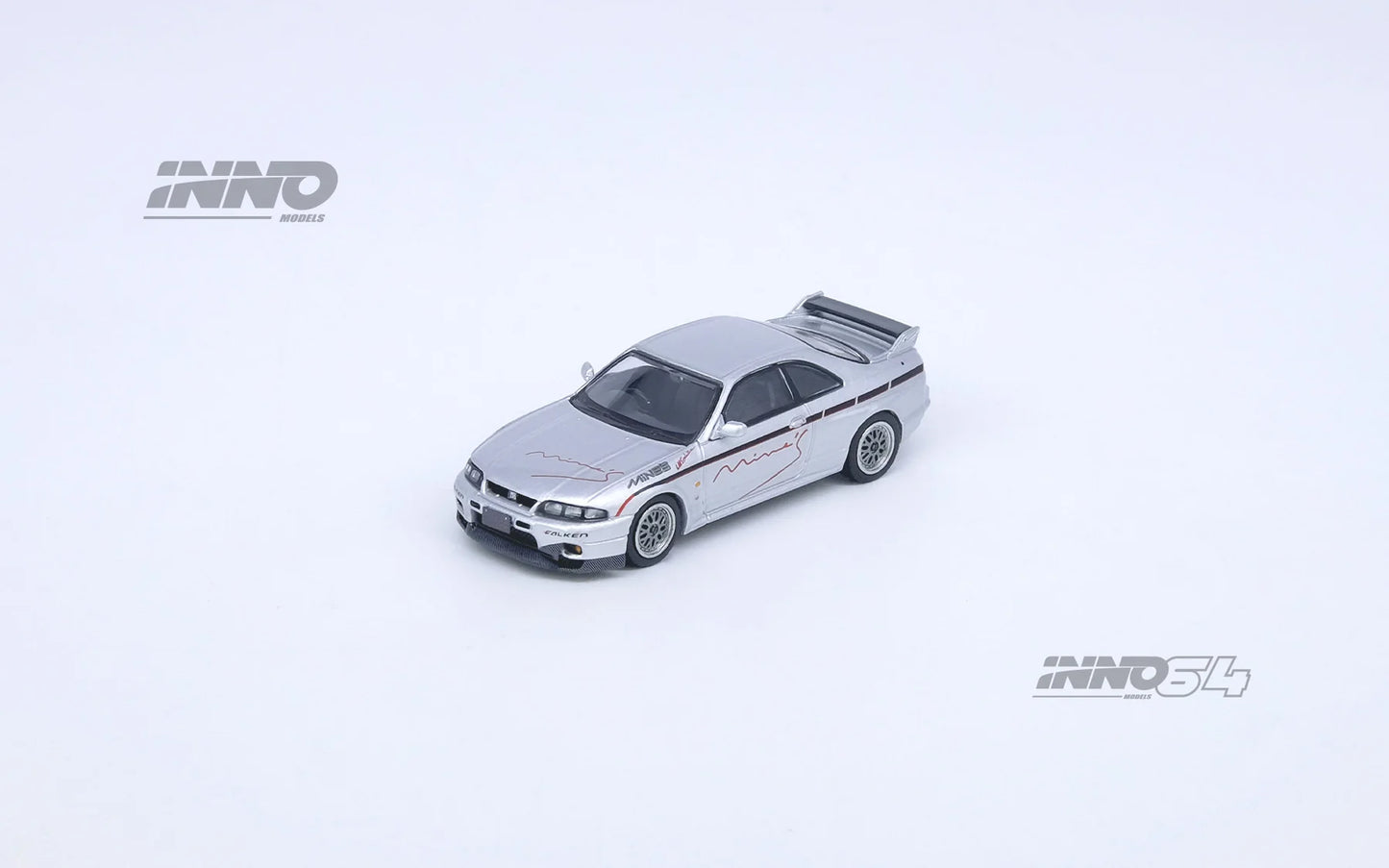 Inno64 1/64 - Nissan Skyline GT-R N1 (R33) Tuned by "Mine's" Sonic Silver