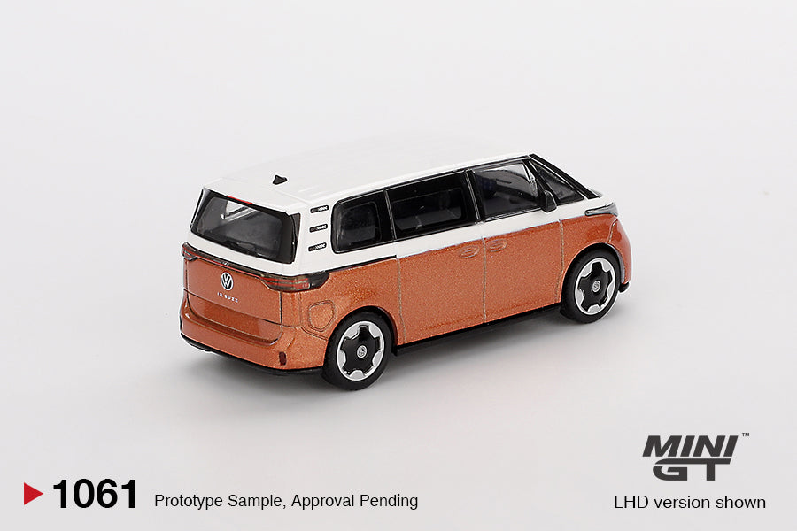 Mini GT 1/64 - Volkswagen ID.Buzz Candy White / Energetic Orange