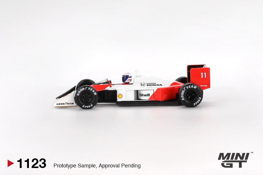 Mini GT 1/64 - McLaren MP4/4 #11 Alain Prost 1988 Japanese Grand Prix 2nd Place