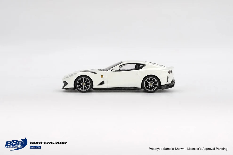 BBR Models 1/64 - Ferrari 812 Comptezione Bianco Avus