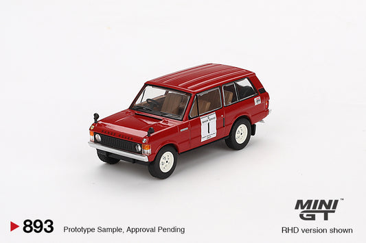 Mini GT 1/64 - Range Rover 1971 International Hillrally Winner