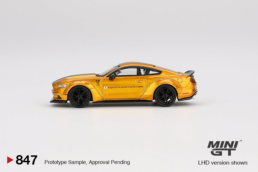 Mini GT 1/64 - LB-WORKS FORD MUSTANG LB Gold