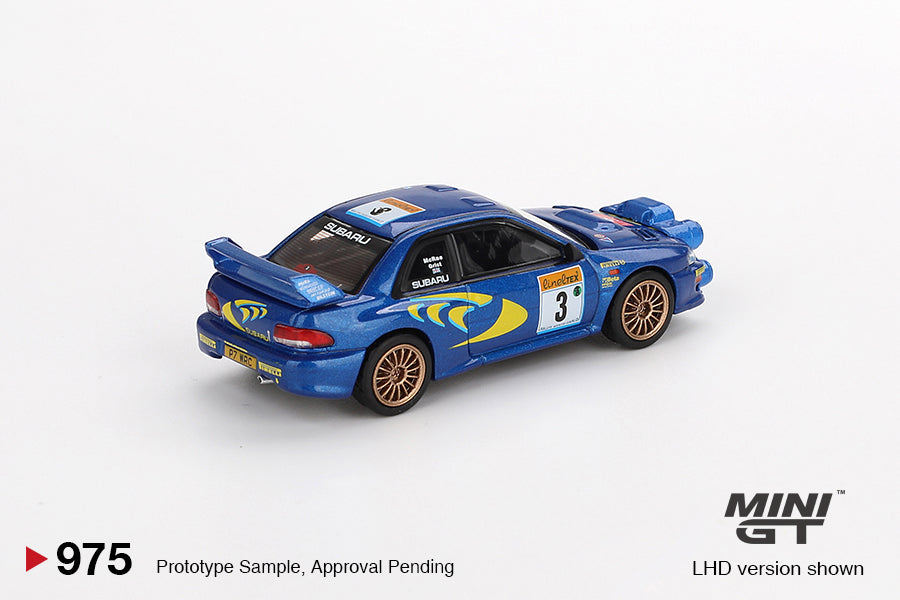 Mini GT 1/64 - Subaru Impreza WRC98 1998 Rally Monte-Carlo 3rd Place #3
