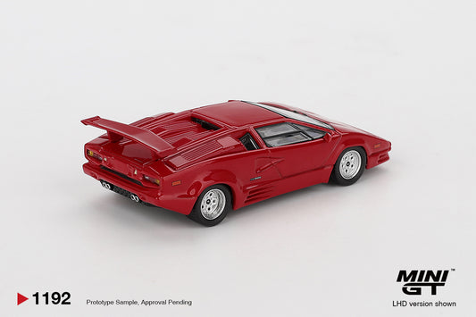 Mini GT 1/64 - Lamborghini Countach 25th Anniversary Red (BOX)
