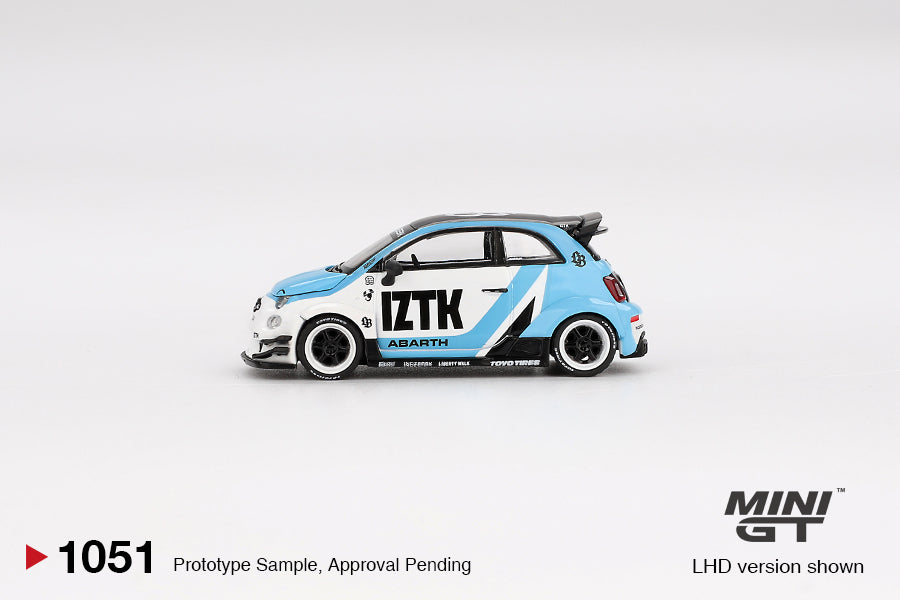 Mini GT 1/64 - Abarth 595 LB-WORKS x Abas Works IZTK