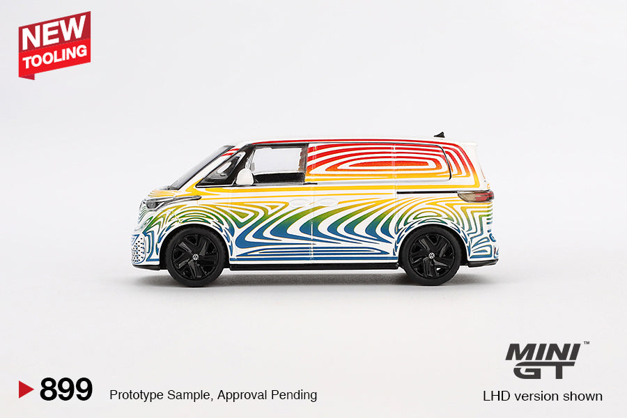 Mini GT 1/64 - Volkswagen ID. Buzz Prototype "Rainbow"