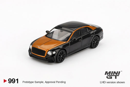 Mini GT 1/64 - Bentley Flying Spur Orange Flame / Onyx