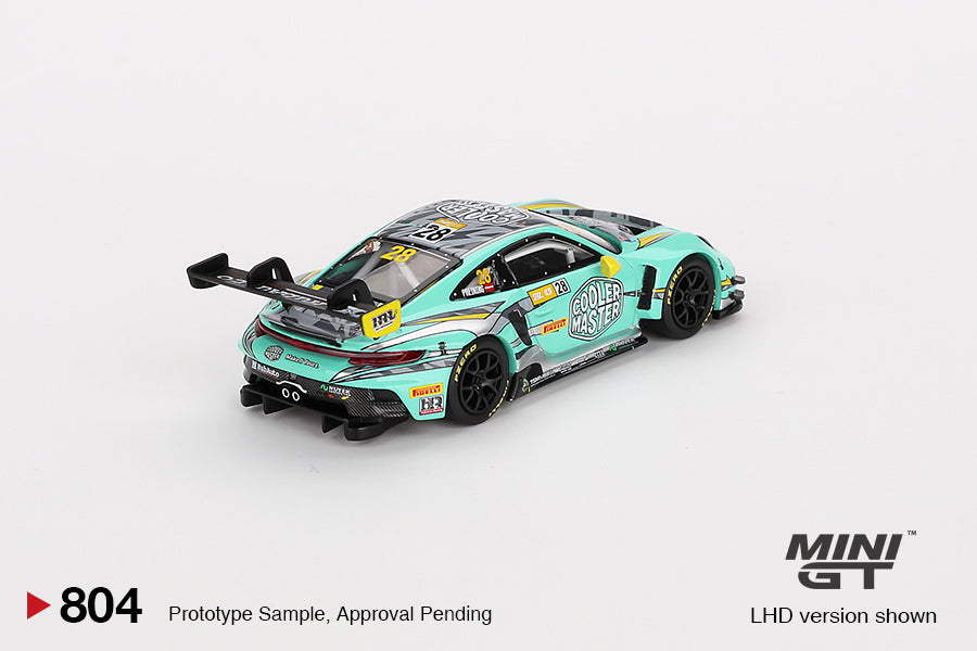 Mini GT 1/64 - Porsche 911 GT3 R #28 HubAuto Racing 2023 FIA GT World Cup 70th Macau Grand Prix