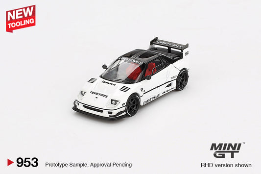 Mini GT 1/64 - Mazda AZ-1 Liberty Walk LB40 White 2024 Tokyo Auto Salon