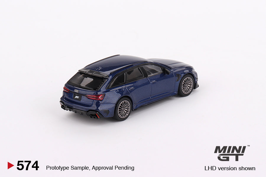 Mini GT 1/64 - ABT Audi RS6-R Navarra Blue Metallic