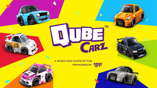 Mini GT 1/64 - Qube Carz (set of 6 sealed case)