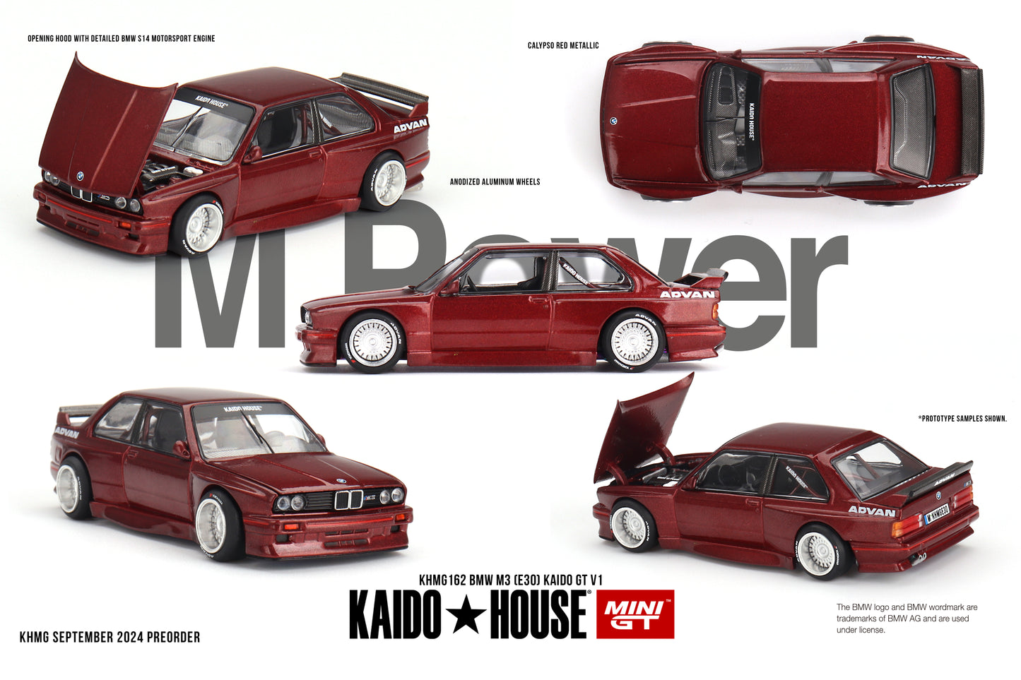 Mini GT x Kaido House 1/64 - BMW M3 (E30) Kaido GT V1