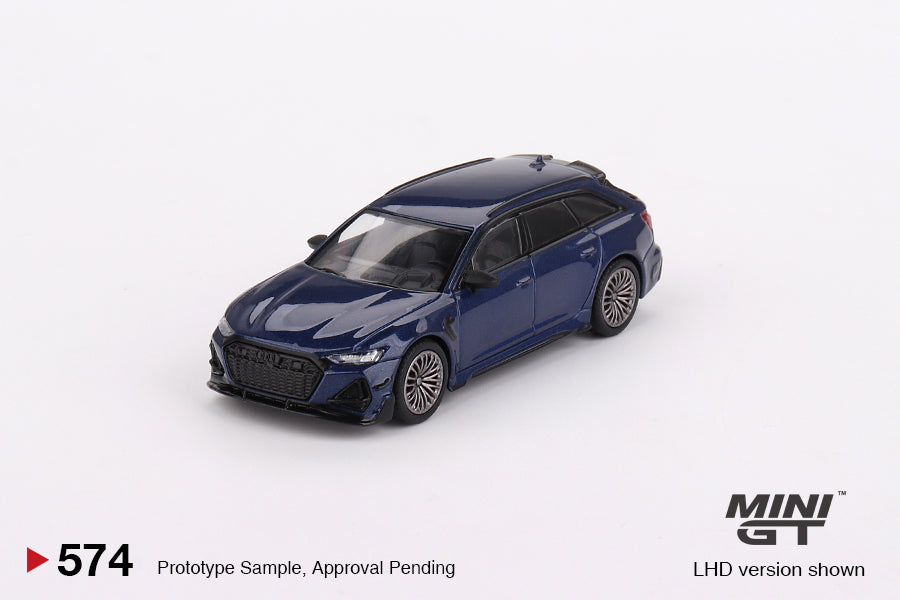 Mini GT 1/64 - ABT Audi RS6-R Navarra Blue Metallic