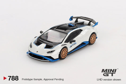 Mini GT 1/64 - Lamborghini Huracán STO Bianco Asopo