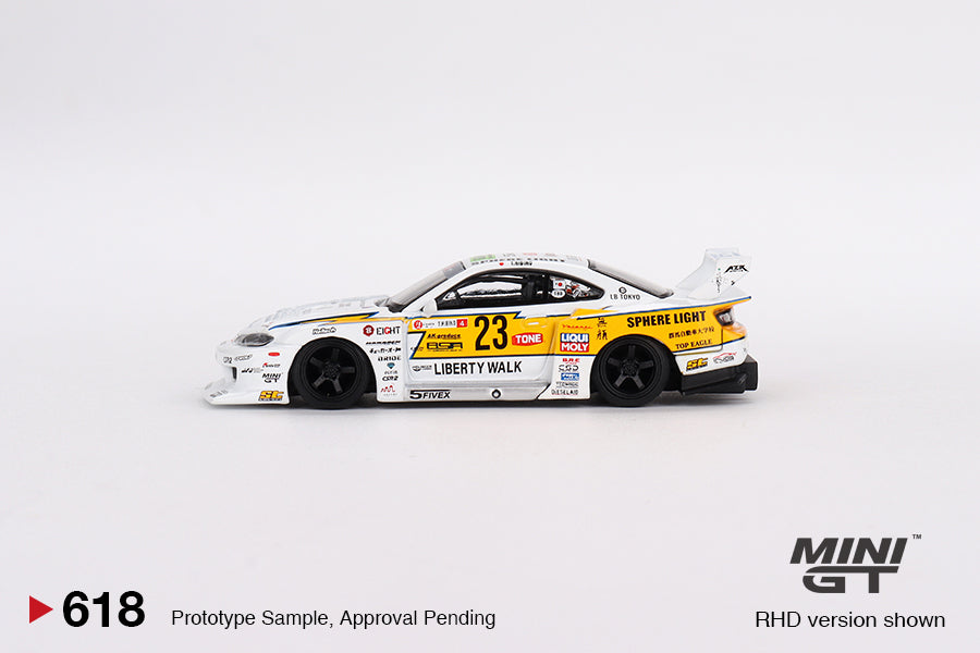 Mini GT 1/64 - Nissan LB-Super Silhouette S15 SILVIA #23 2022 Goodwood Festival of Speed (BLISTER)
