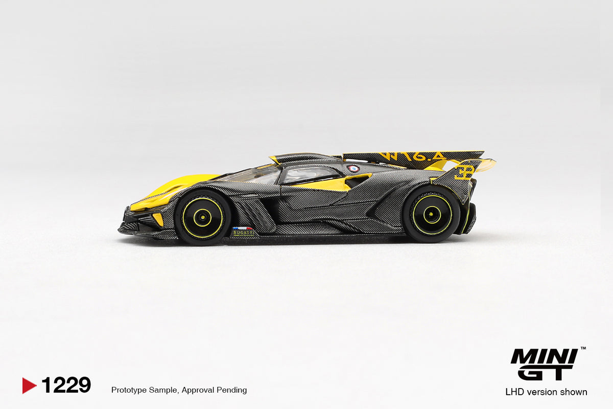 Mini GT 1/64 - Bugatti Bolide Yellow