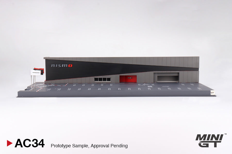 Mini GT 1/64 - Diorama: Nissan Motorsports & Customizng Co. LTD. Nismo Operation