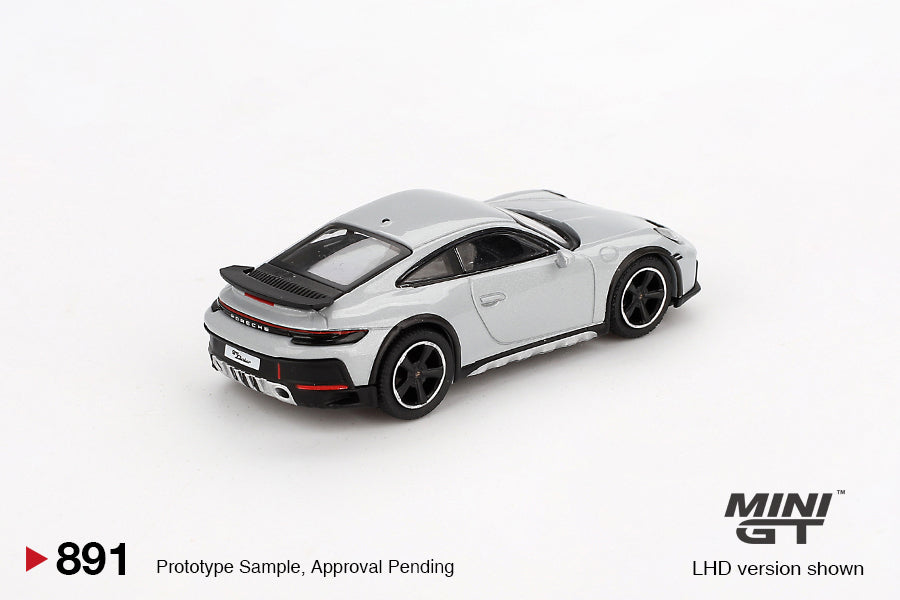 Mini GT 1/64 - Porsche 911 Dakar Ice Gray Metallic