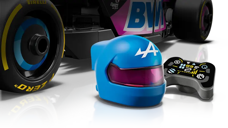 Lego Speed Champions - BWT Alpine F1® Team A524 Race Car