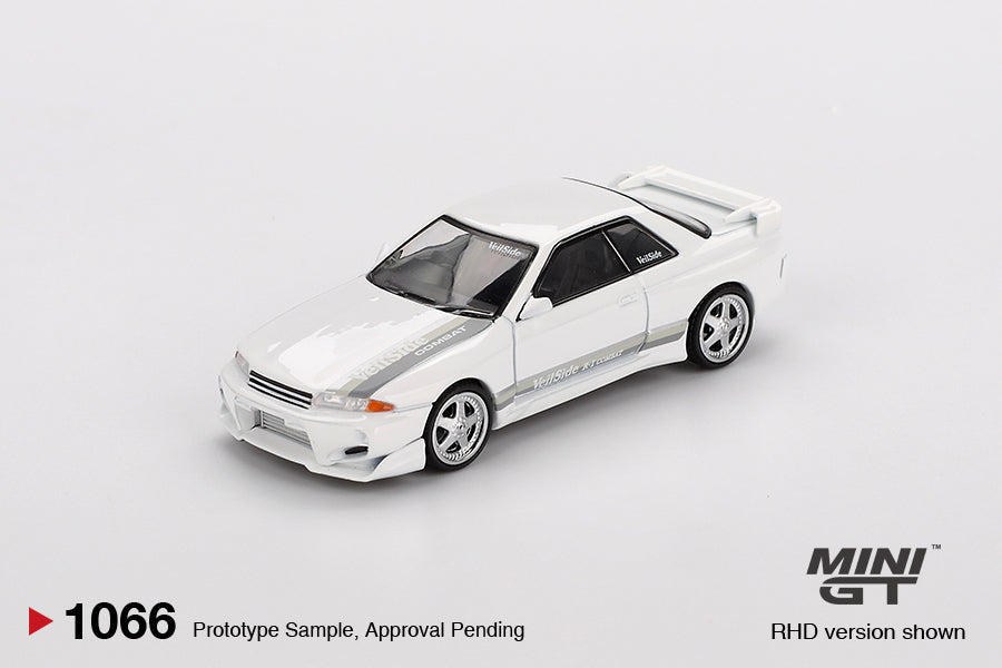 Mini GT 1/64 - Nissan Skyline GT-R (R32) VeilSide Combat C-I White