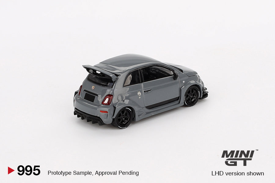 Mini GT 1/64 - Abarth 595 LB-WORKS x Abas Works Grey