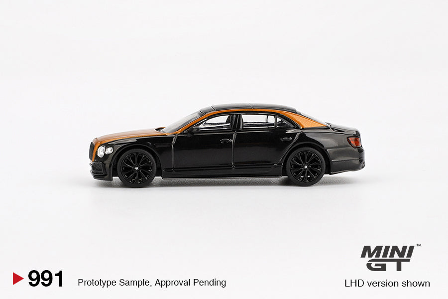 Mini GT 1/64 - Bentley Flying Spur Orange Flame / Onyx