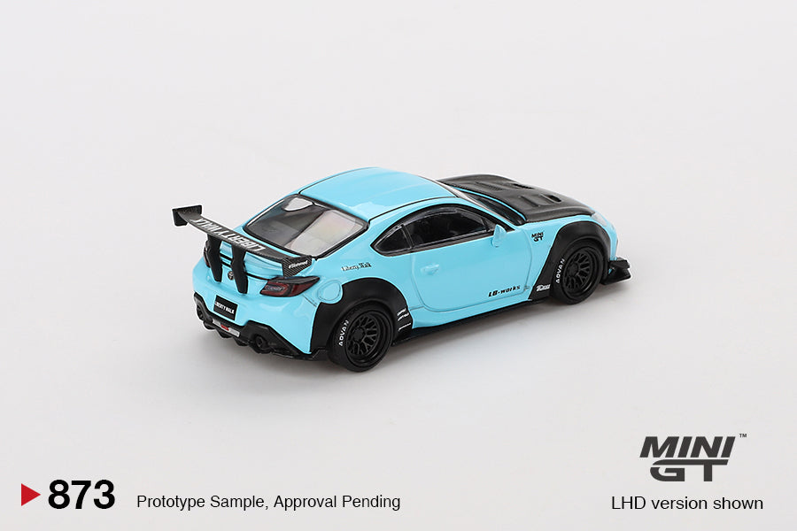 Mini GT 1/64 - Toyota GR86 LB★Nation Baby Blue