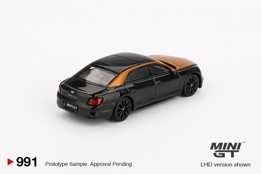 Mini GT 1/64 - Bentley Flying Spur Orange Flame / Onyx