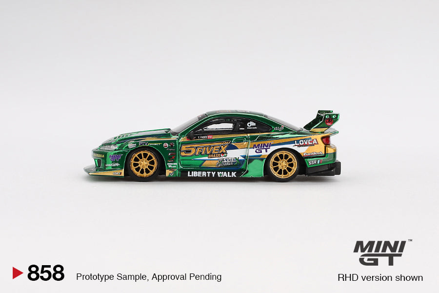 Mini GT 1/64 - Nissan LB-Super Silhouette S15 SILVIA LBWK 2024 Fausto Racing