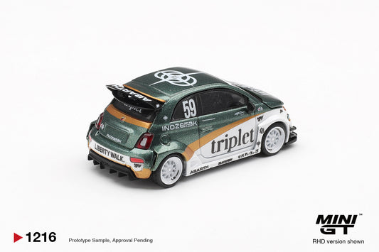 Mini GT 1/64 - Abarth 595 LB-WORKS TY Edition