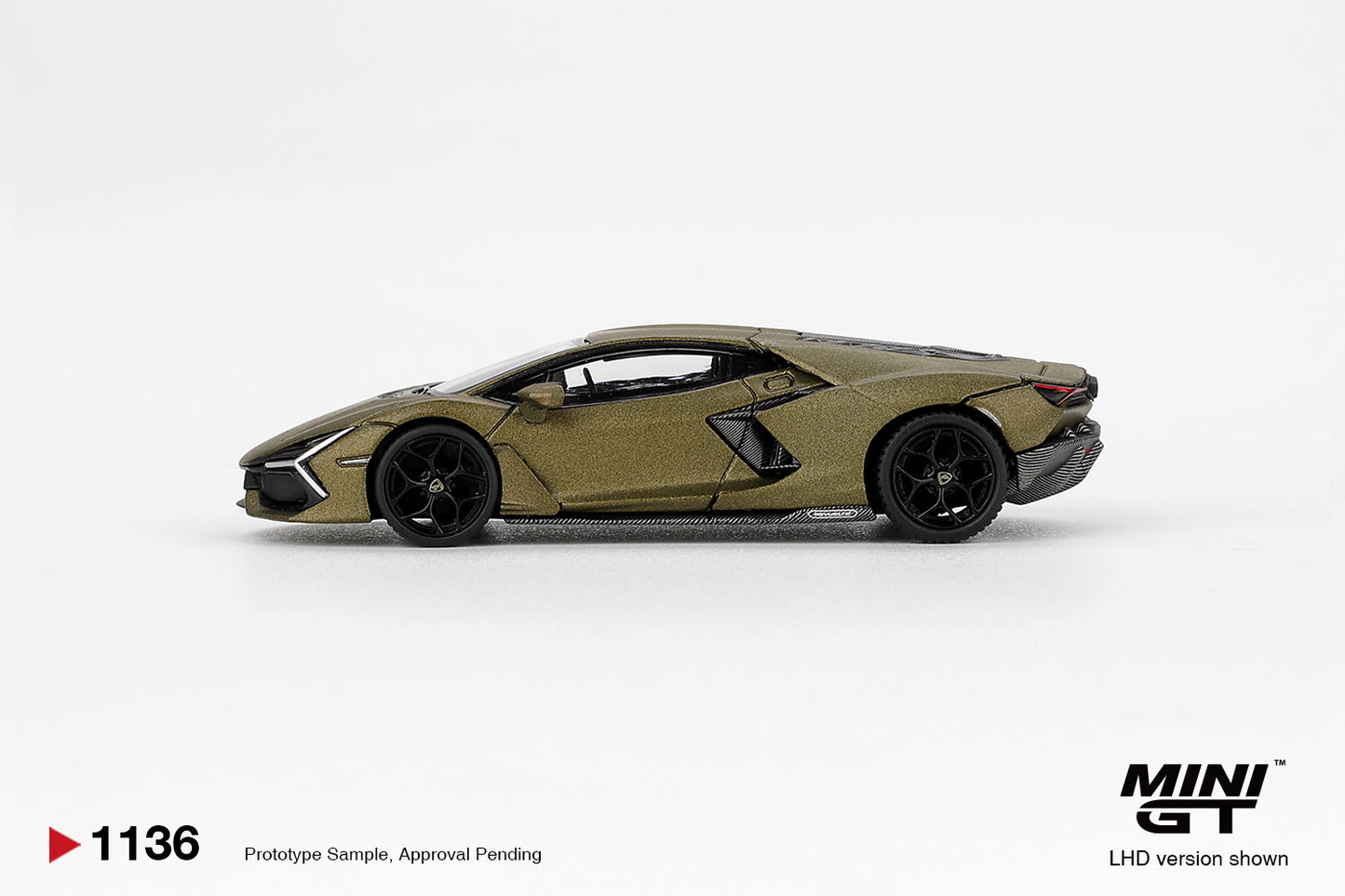 Mini GT 1/64 - Lamborghini Revuelto Verde Gea Matte