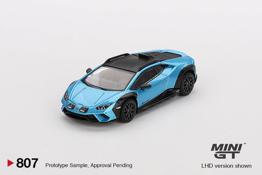 Mini GT 1/64 - Lamborghini Huracán Sterrato Blu Aegir