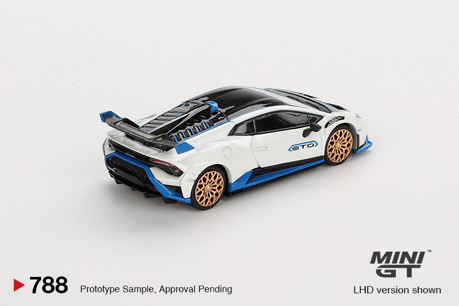 Mini GT 1/64 - Lamborghini Huracán STO Bianco Asopo