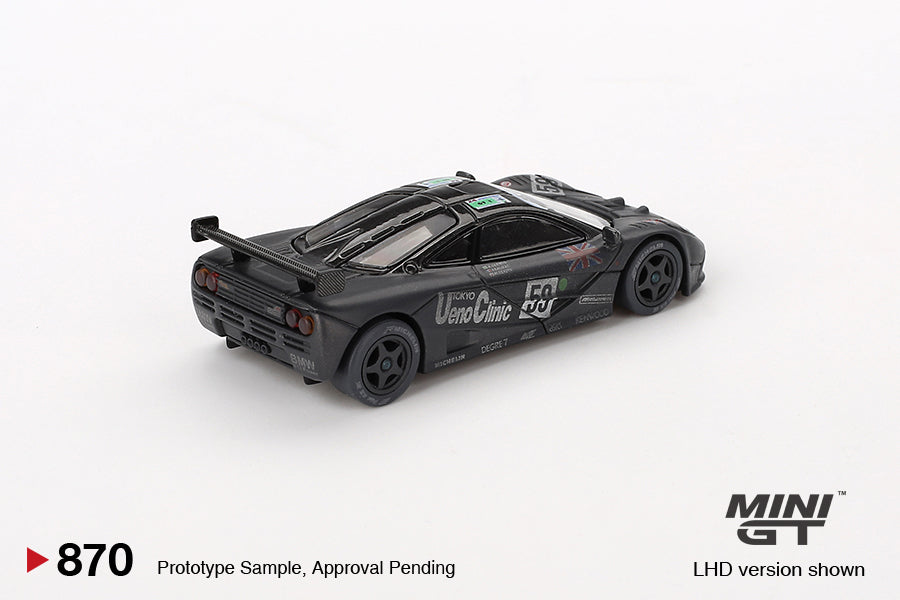 Mini GT 1/64 - McLaren F1 GTR #59 1995 Le Mans 24Hr Winner Post-Race Weathered