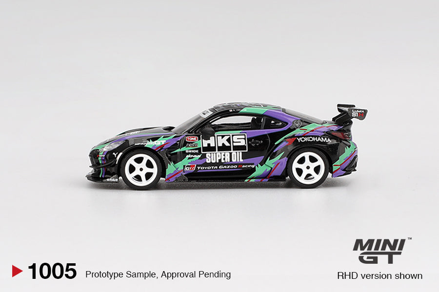 Mini GT 1/64 - Toyota GR86 HKS TYPE R 2022 Tokyo Auto Salon