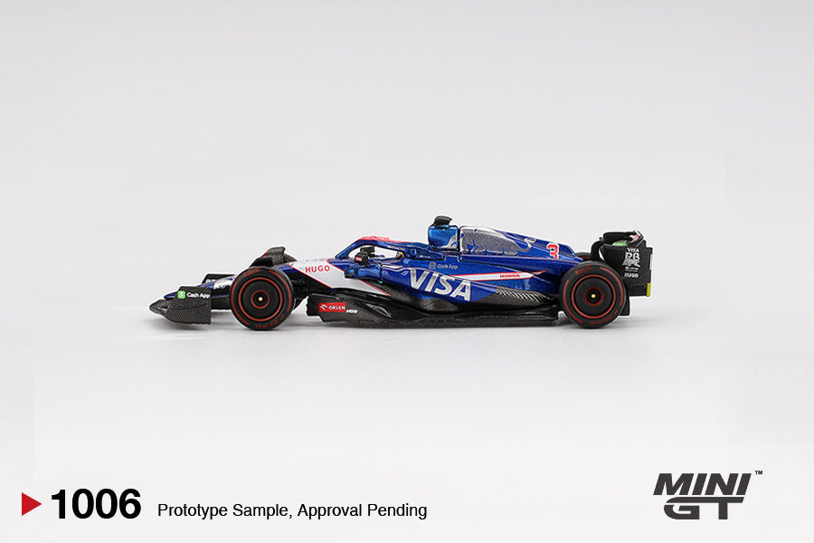 Mini GT 1/64 - RB VCARB 01 #3 Daniel Ricciardo 2024 F1 2024 Bahrain GP