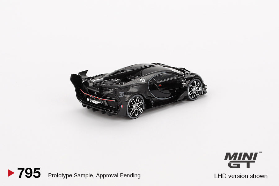 Mini GT 1/64 - Bugatti Vision Gran Turismo Black