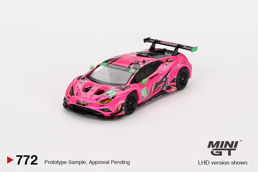 Mini GT 1/64 - Lamborghini Huracán GT3 EVO2 #83 Iron Dames 2023 IMSA Daytona 24 Hrs