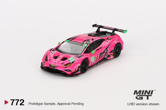 Mini GT 1/64 - Lamborghini Huracán GT3 EVO2 #83 Iron Dames 2023 IMSA Daytona 24 Hrs