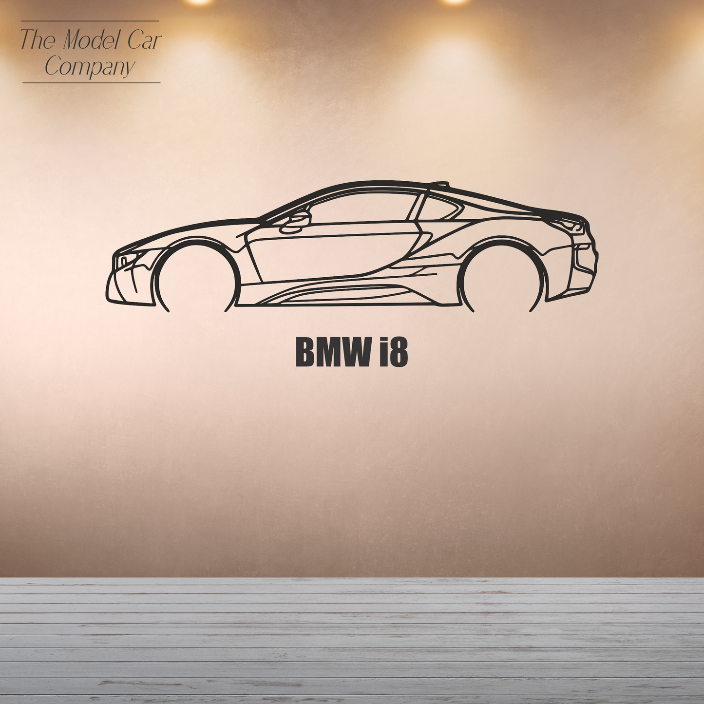 Wall Art Silhouette - BMW i8