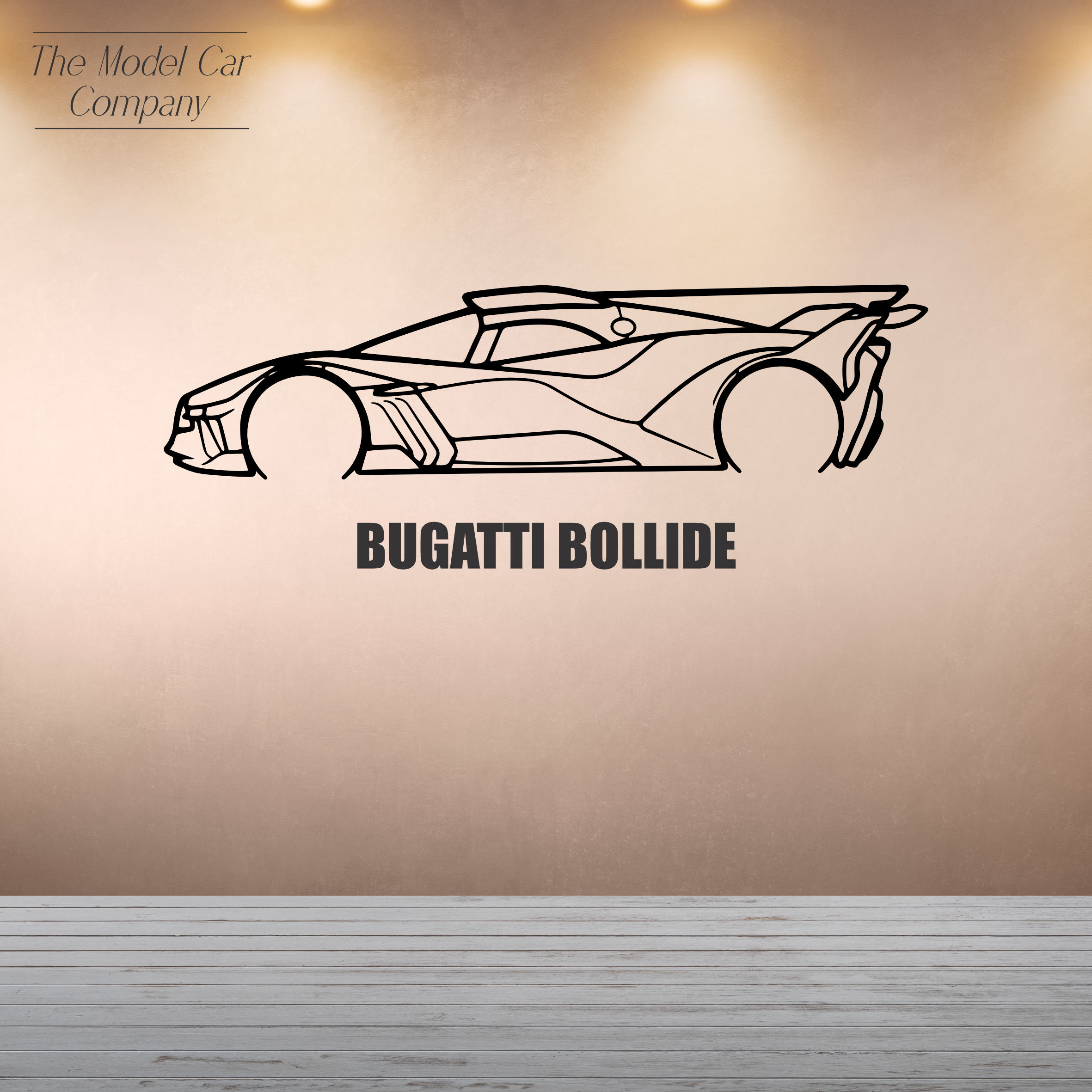 Wall Art Silhouette Bugatti Bollide The Model Car Company Wall Art Silhouette Bugatti Bollide The Model Car Company