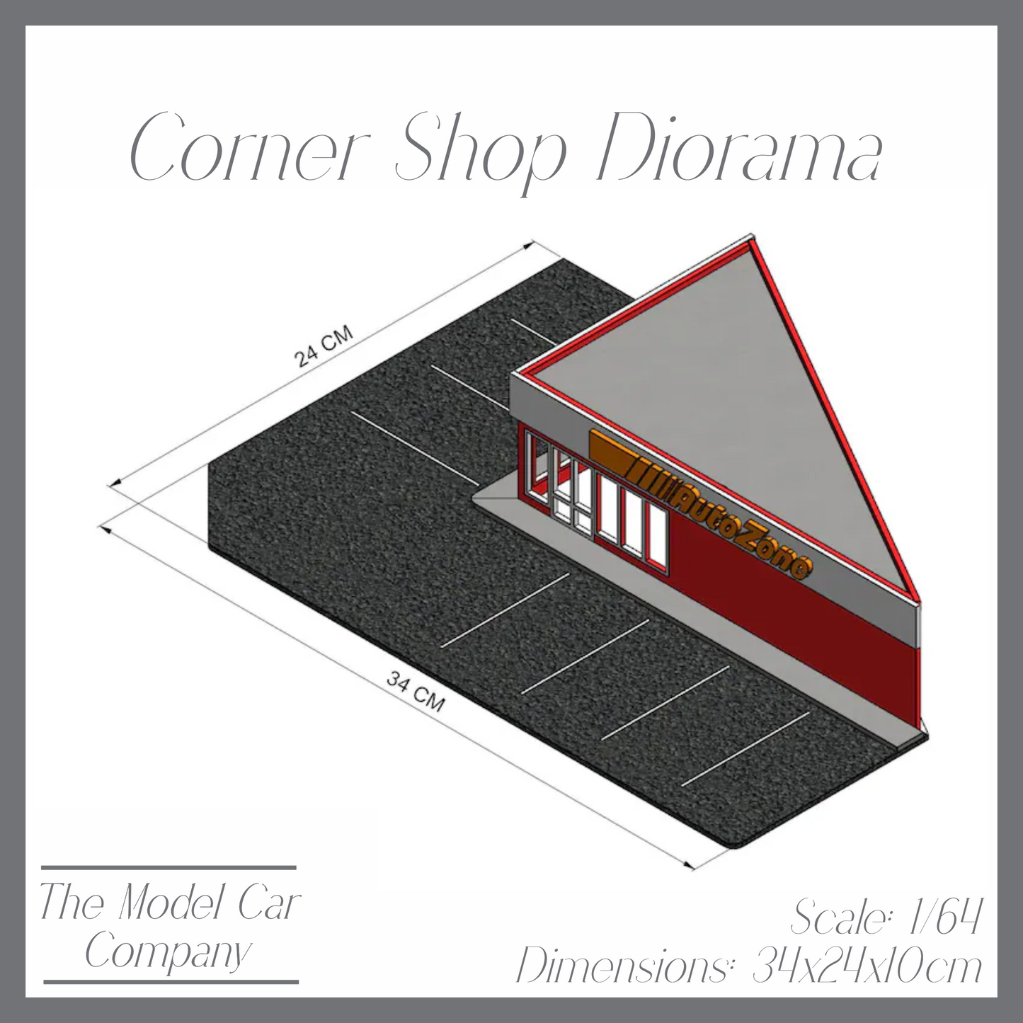 Diorama - Corner Shop